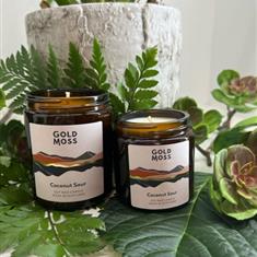 Gold Moss Candle - Coconut Sour Scent