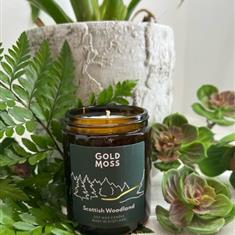 Gold Moss Candle - Scottish Woodland Scent