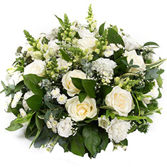 Classic White Posy