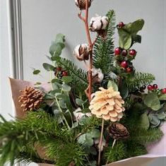 Christmas Scented Greenery Bouquet