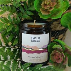 Gold Moss Candle - Pumpkin Spice