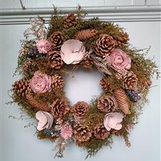 Pastel wreath